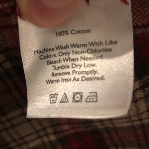 Eddie Bauer flannel shirt - Picture 4 of 4